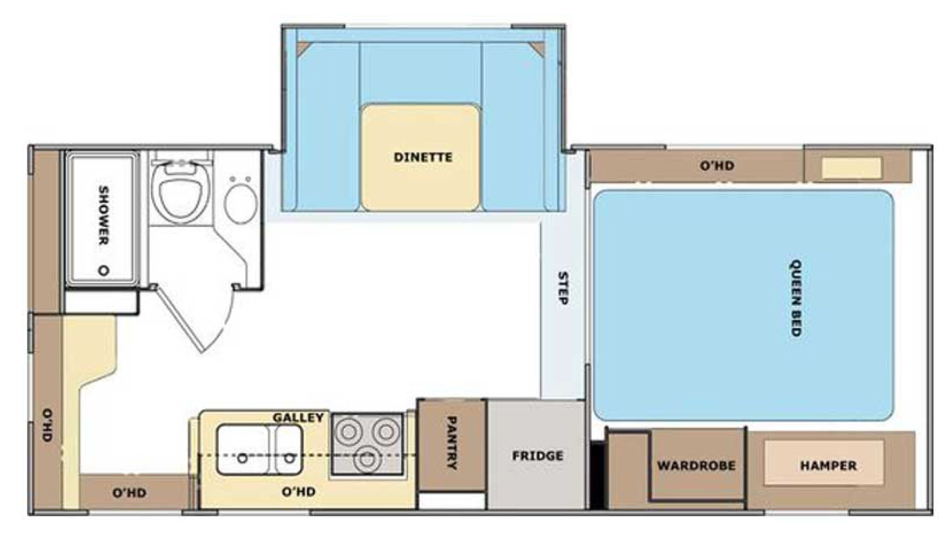2005 Lance MAX 981 floorplan